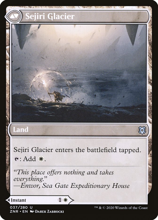 Sejiri Shelter // Sejiri Glacier back