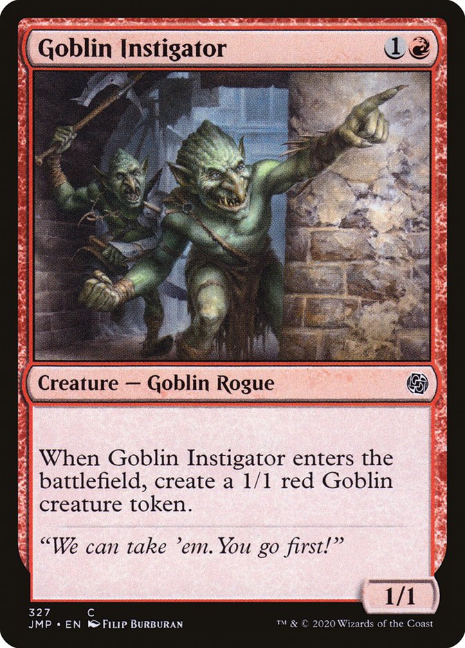 Goblin Instigator front