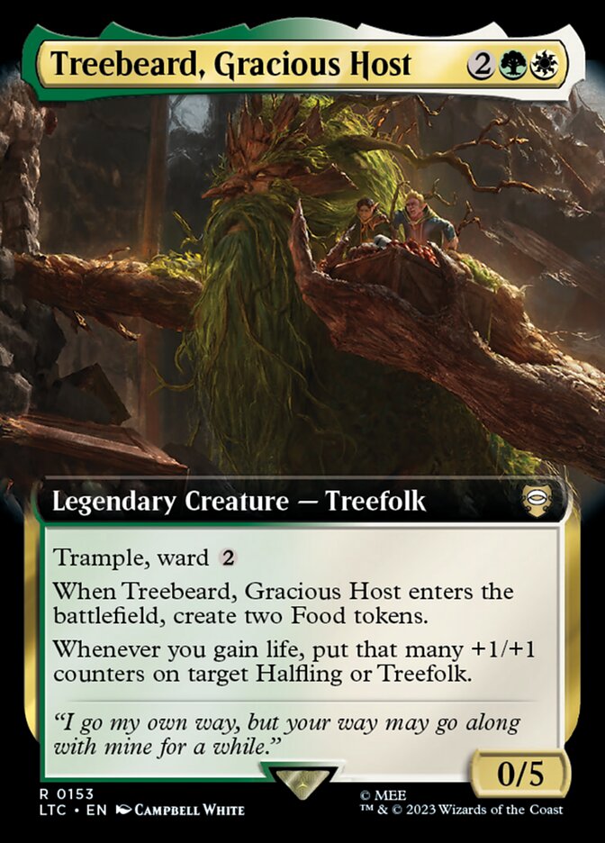 Treebeard, Gracious Host front