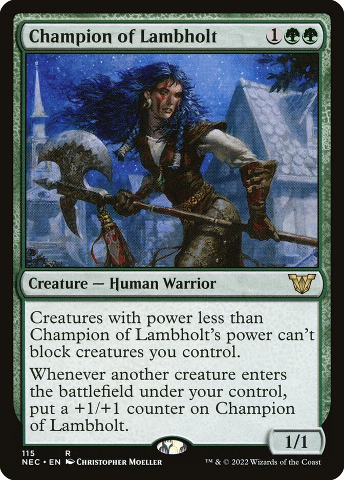 Champion of Lambholt front