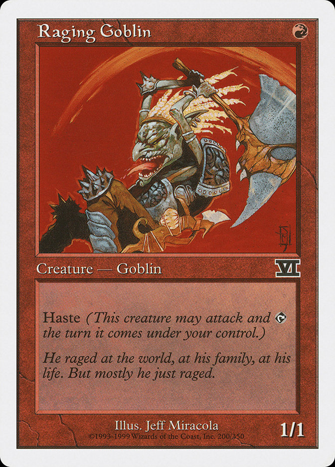 Raging Goblin front