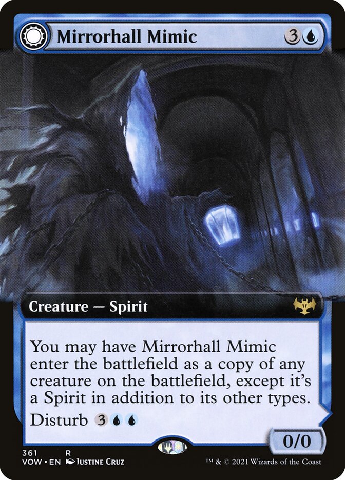 Mirrorhall Mimic // Ghastly Mimicry front