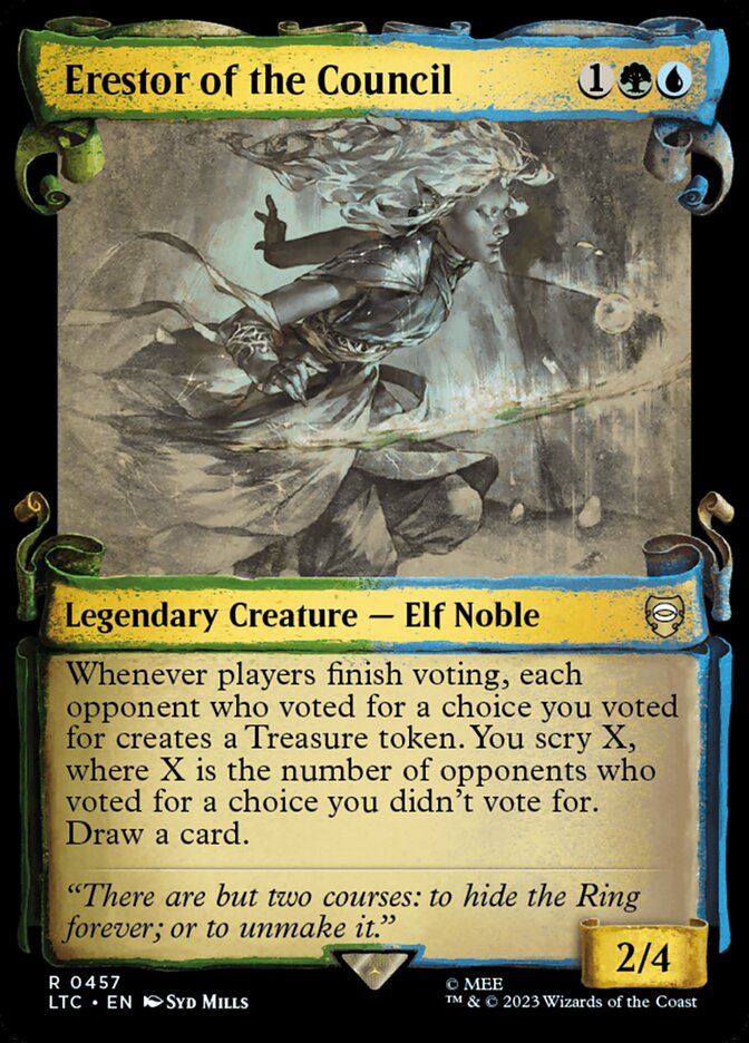 Erestor of the Council front