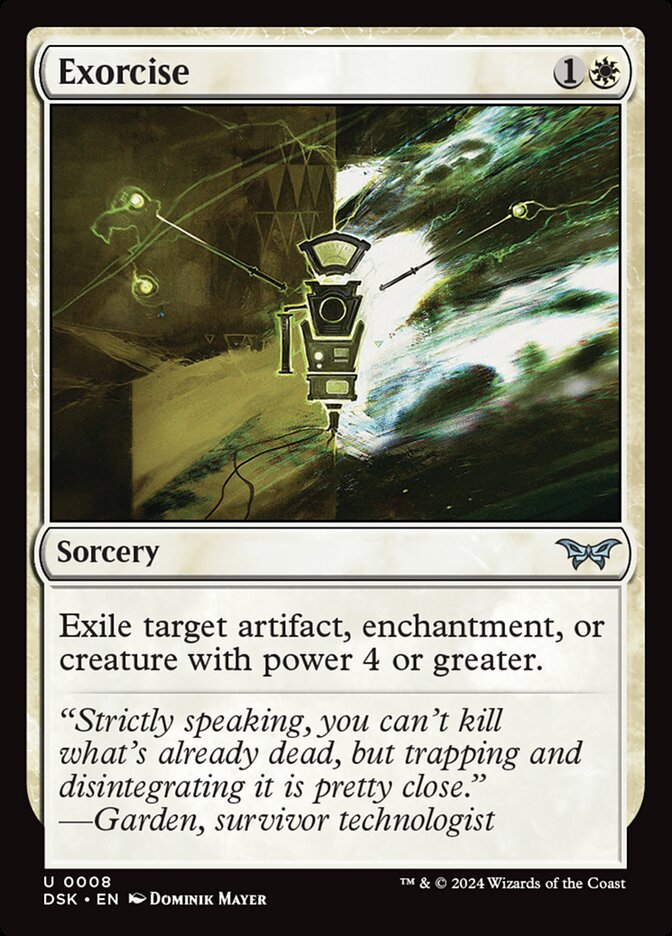 Exorcise front