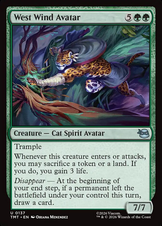 West Wind Avatar front