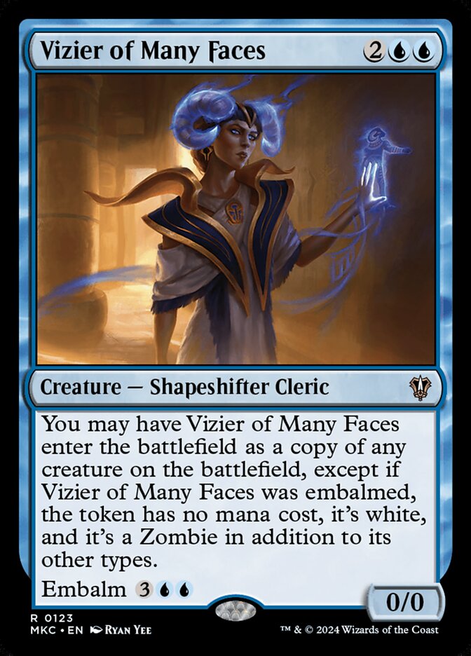 Vizier of Many Faces front
