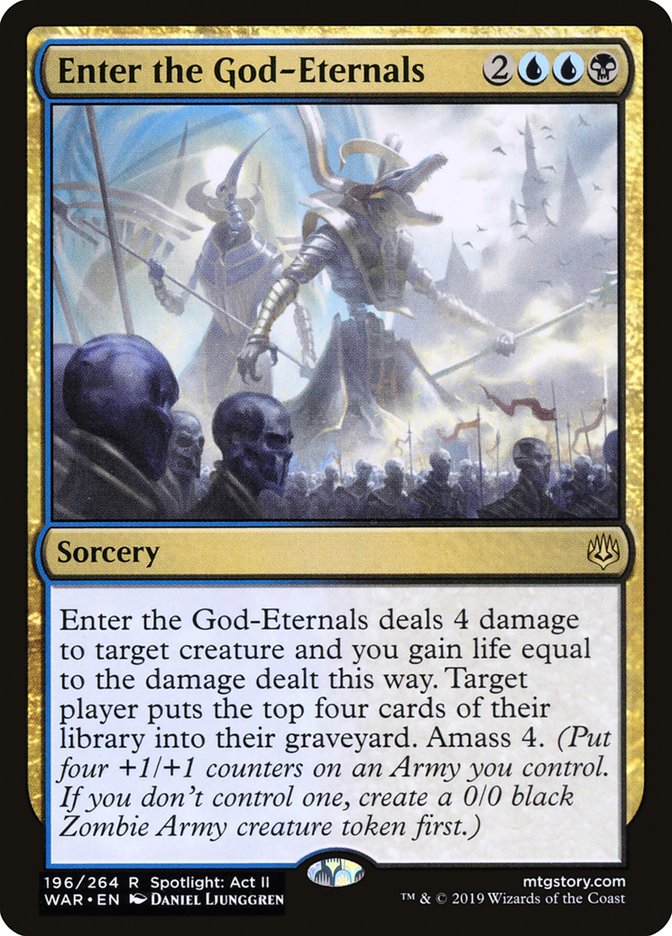 Enter the God-Eternals front