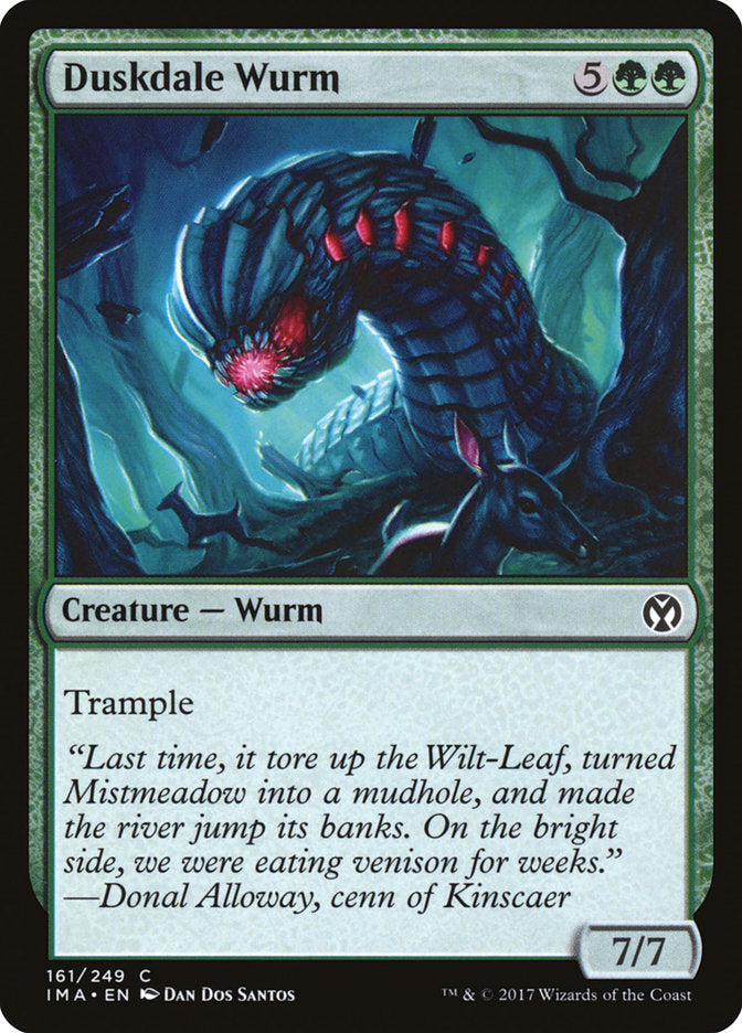 Duskdale Wurm front