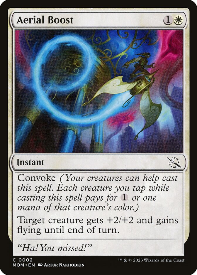 Aerial Boost front