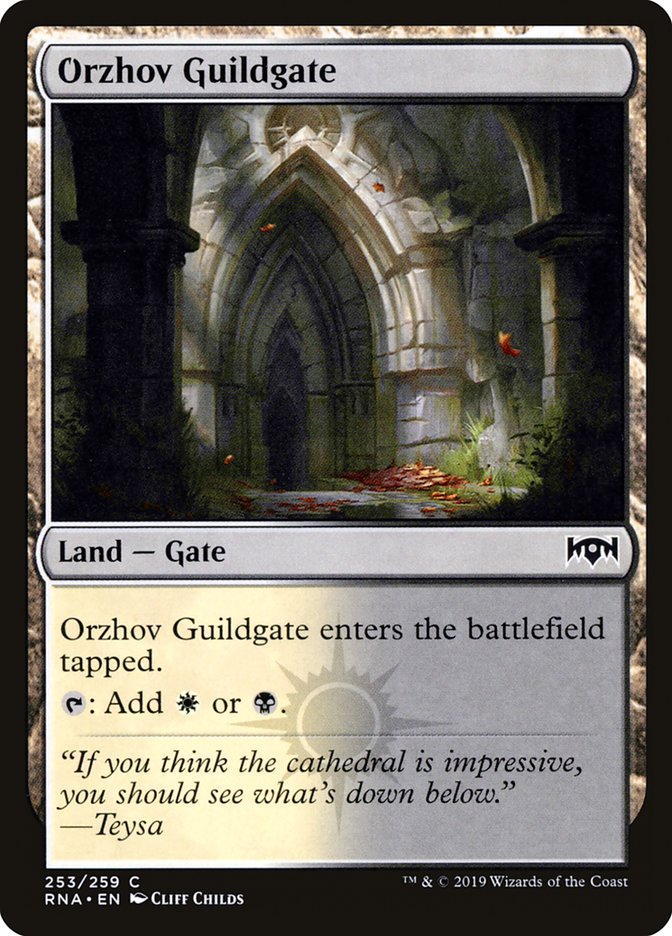 Orzhov Guildgate front
