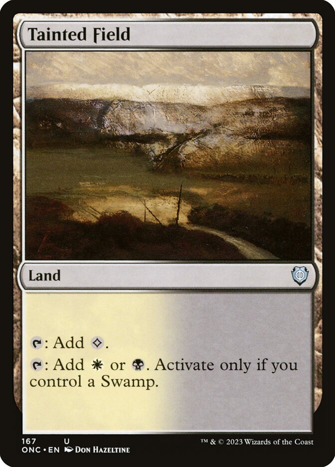 Tainted Field front