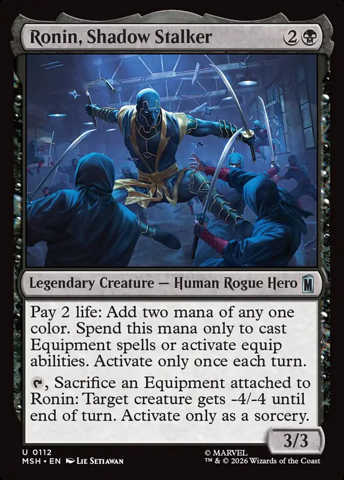 Ronin, Shadow Stalker front