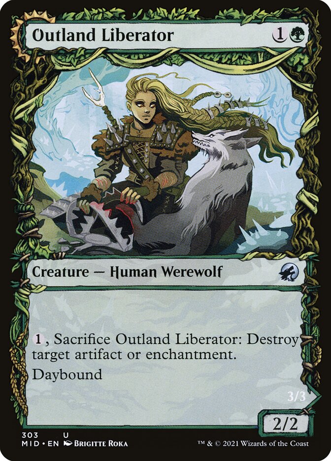 Outland Liberator // Frenzied Trapbreaker front