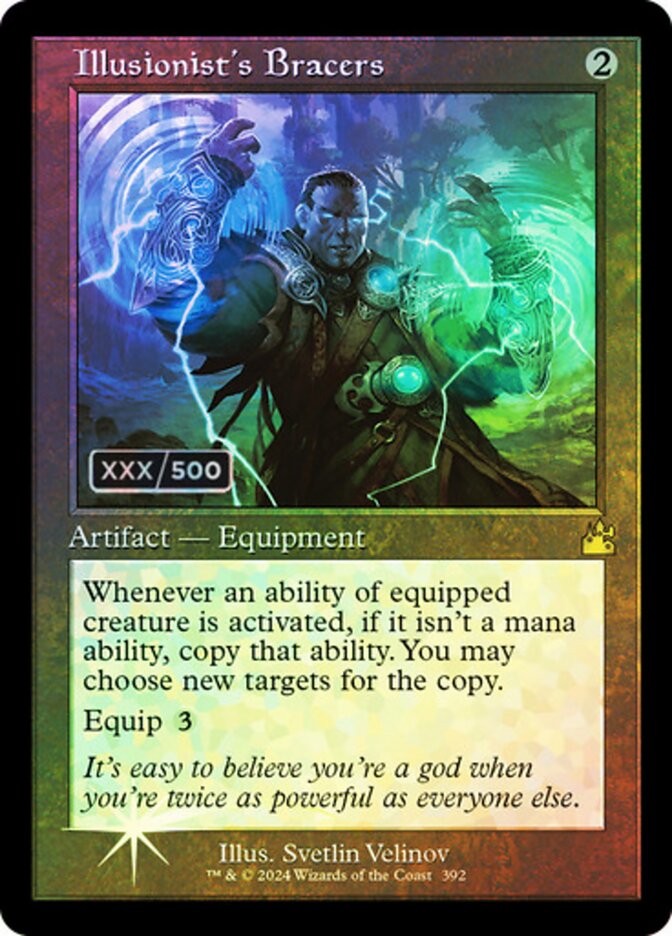Illusionist's Bracers front