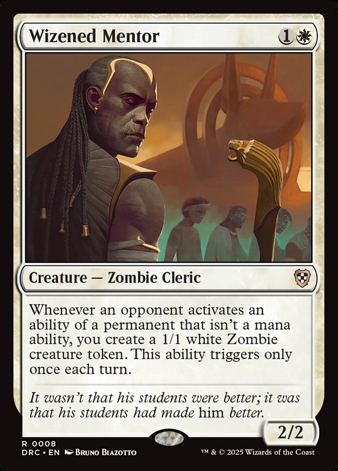Wizened Mentor front