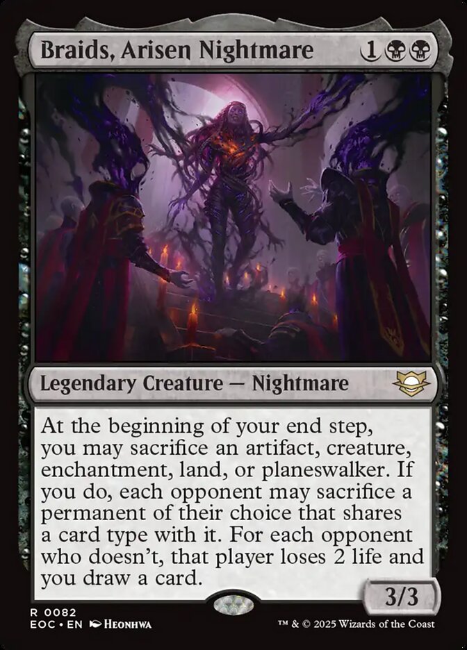 Braids, Arisen Nightmare front