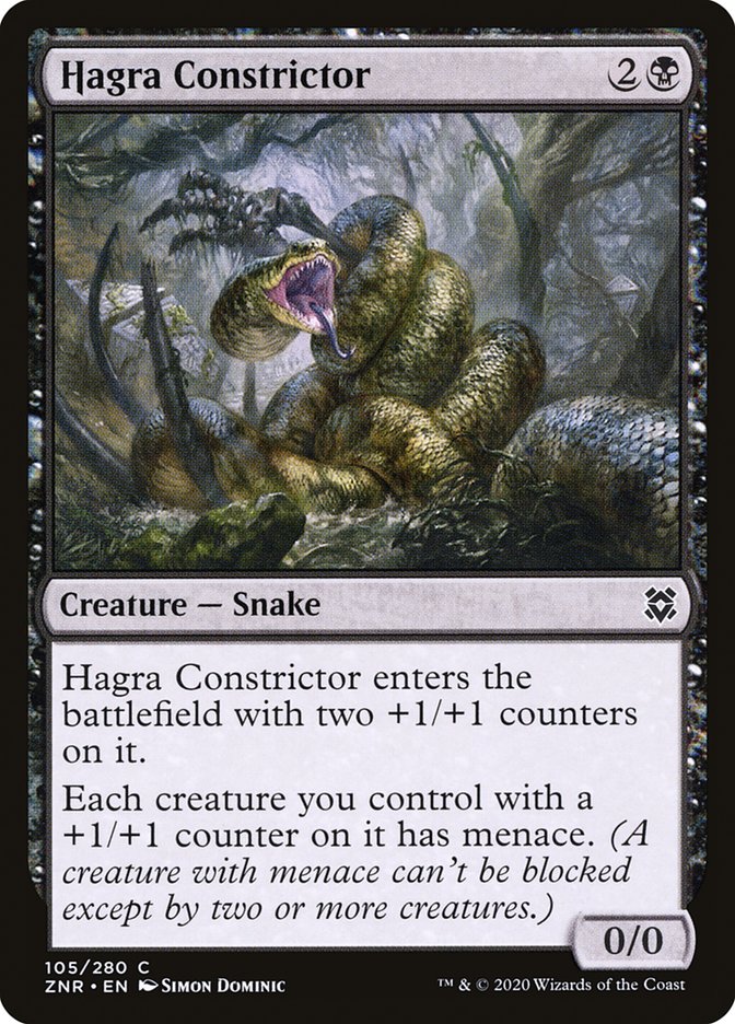 Hagra Constrictor front