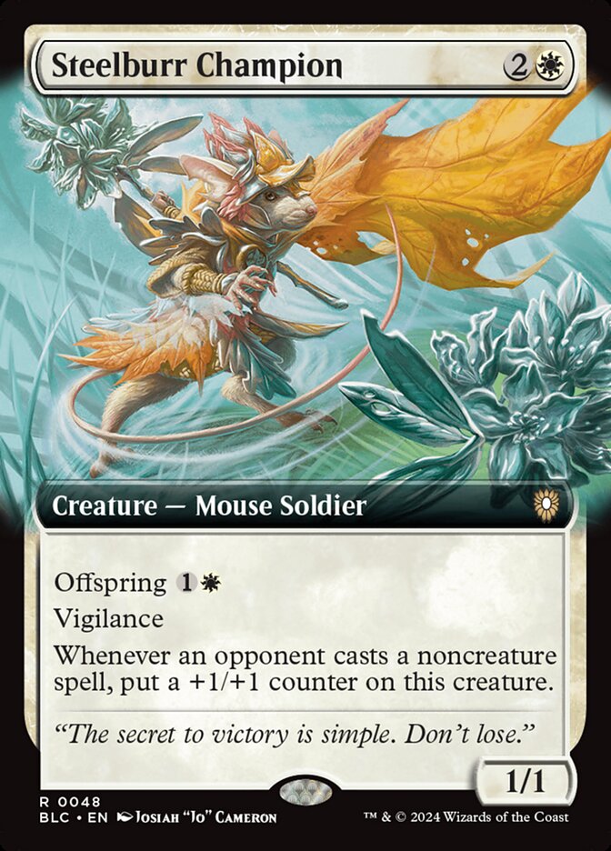 Steelburr Champion front