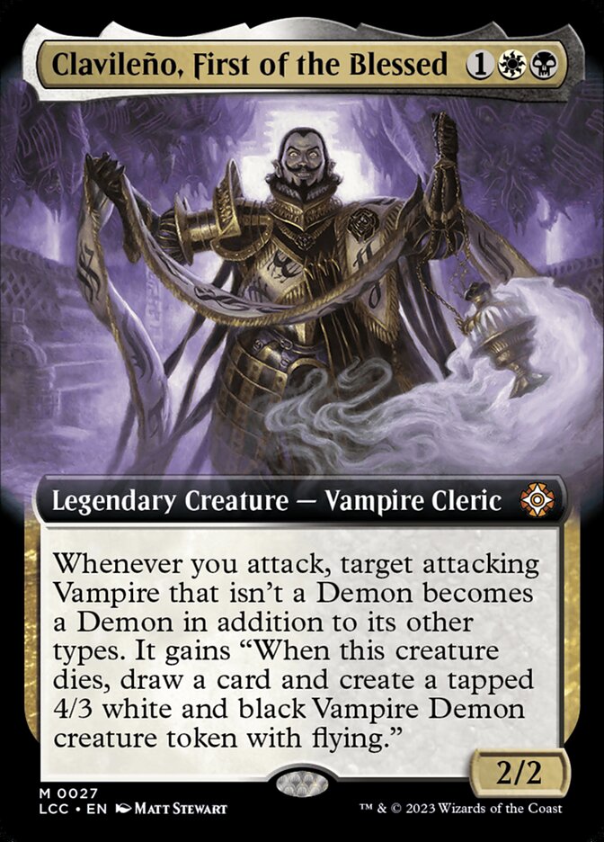 Clavileño, First of the Blessed front