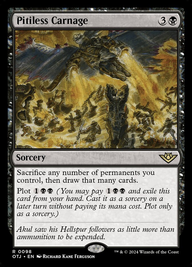 Pitiless Carnage front