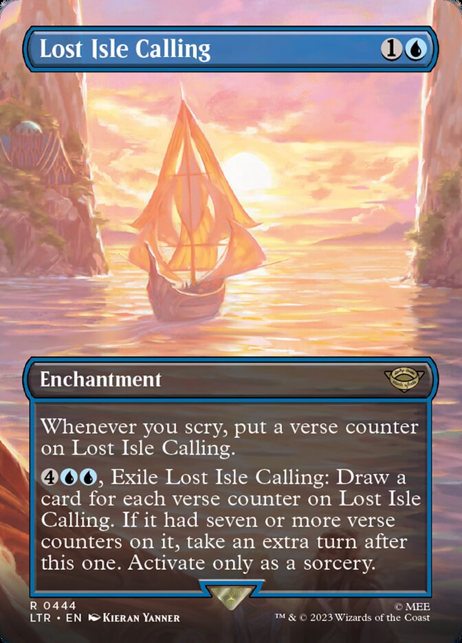 Lost Isle Calling front