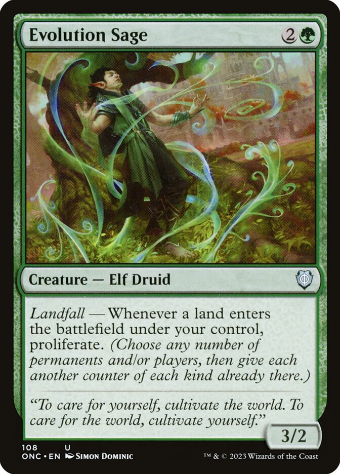 Evolution Sage front