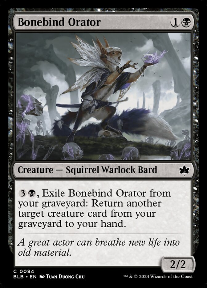 Bonebind Orator front