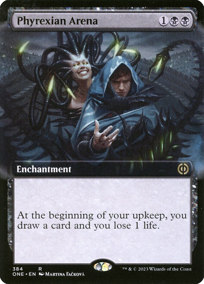 Phyrexian Arena front