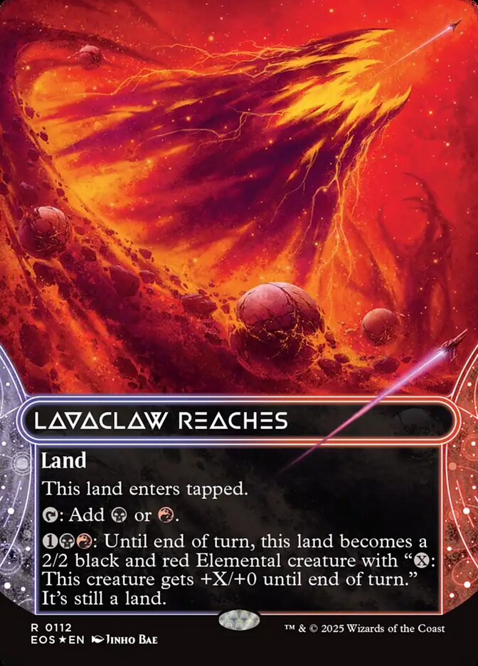 Lavaclaw Reaches front