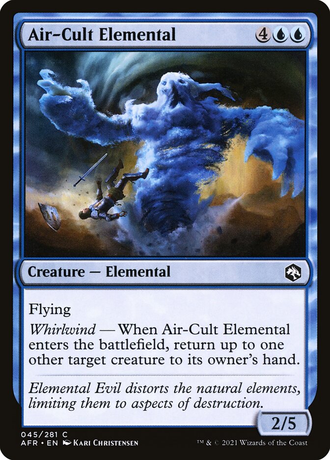 Air-Cult Elemental front