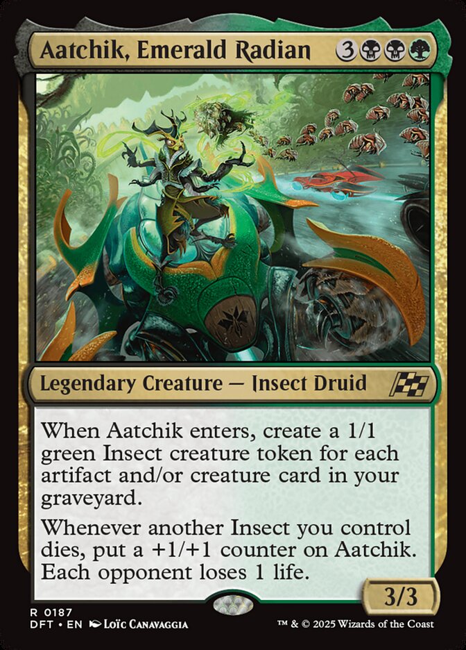 Aatchik, Emerald Radian front