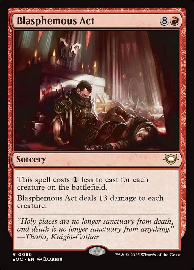 Blasphemous Act front