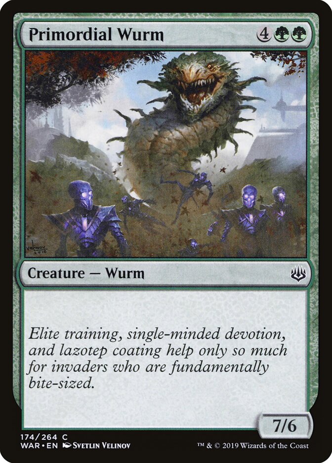 Primordial Wurm front