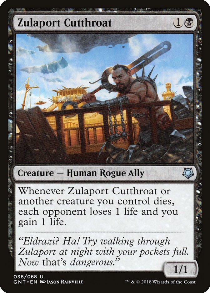 Zulaport Cutthroat front
