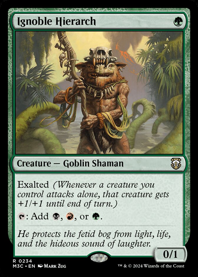 Ignoble Hierarch front