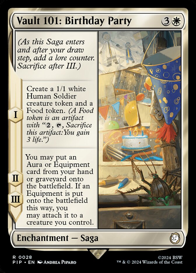 Vault 101: Birthday Party front