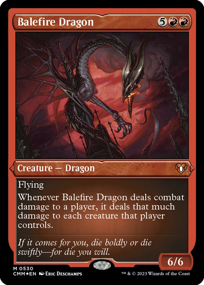 Balefire Dragon front