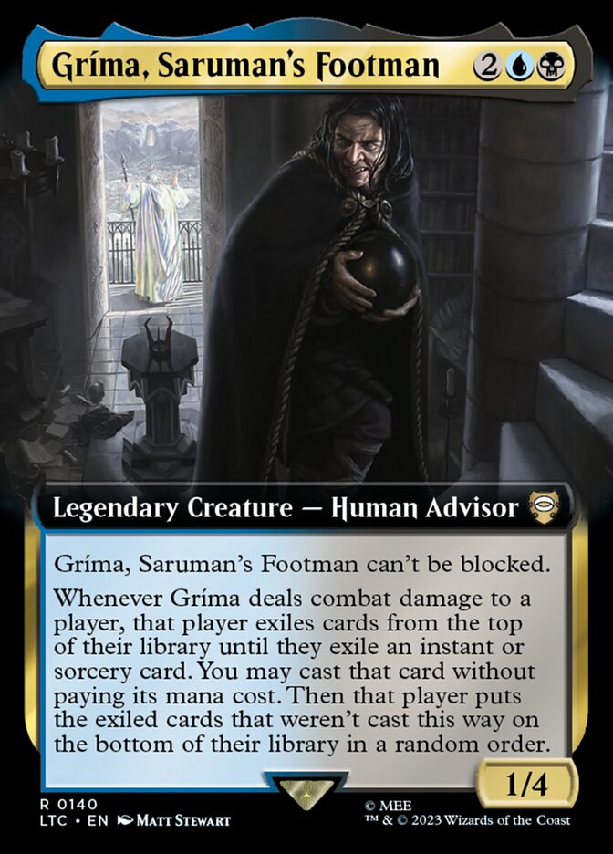 Gríma, Saruman's Footman front