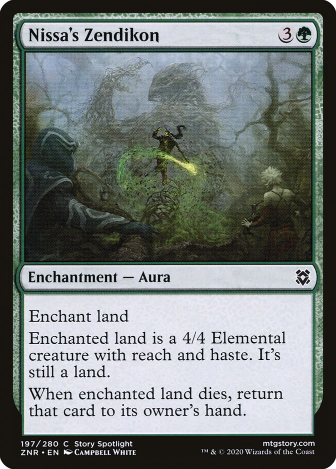 Nissa's Zendikon front
