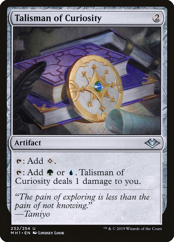 Talisman of Curiosity front