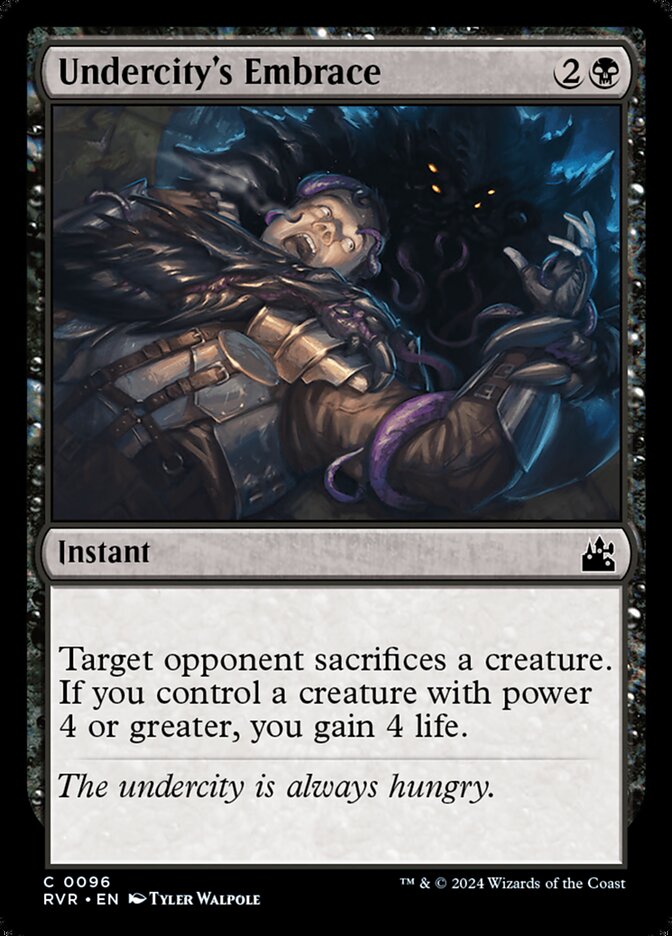 Undercity's Embrace front