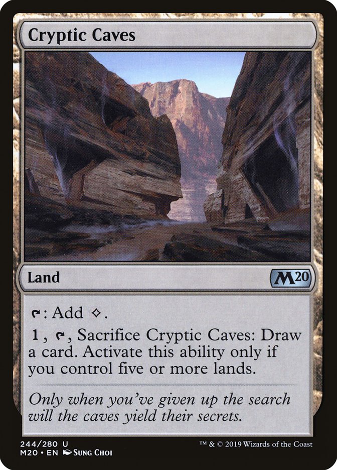 Cryptic Caves front