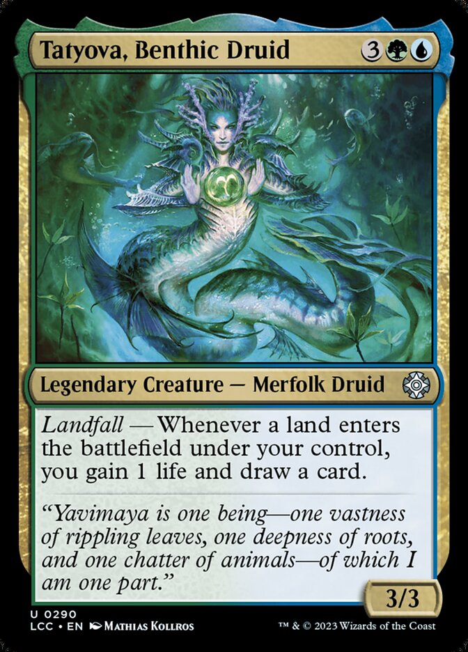 Tatyova, Benthic Druid front