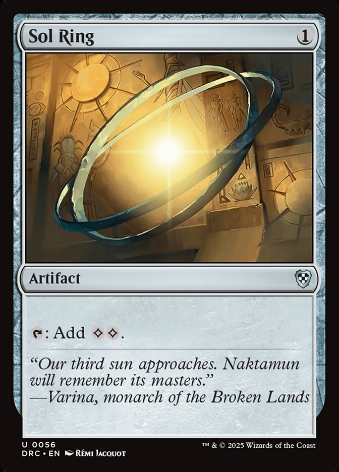 Sol Ring front