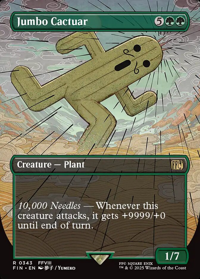 Jumbo Cactuar front