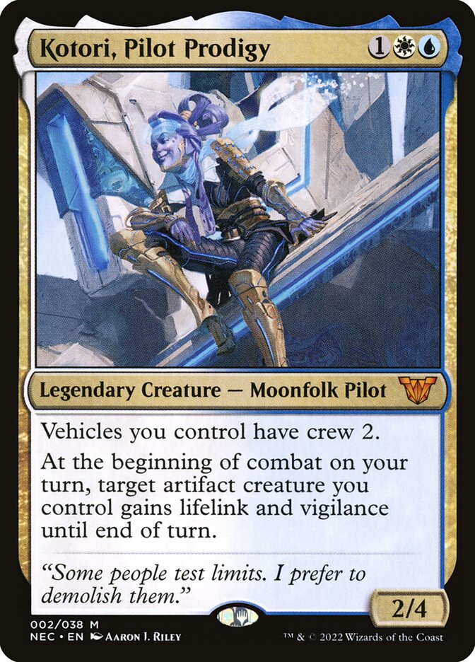 Kotori, Pilot Prodigy front
