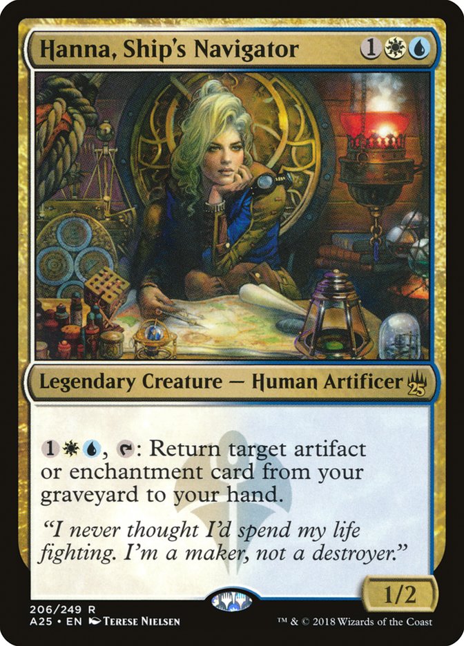 Hanna, Ship's Navigator front