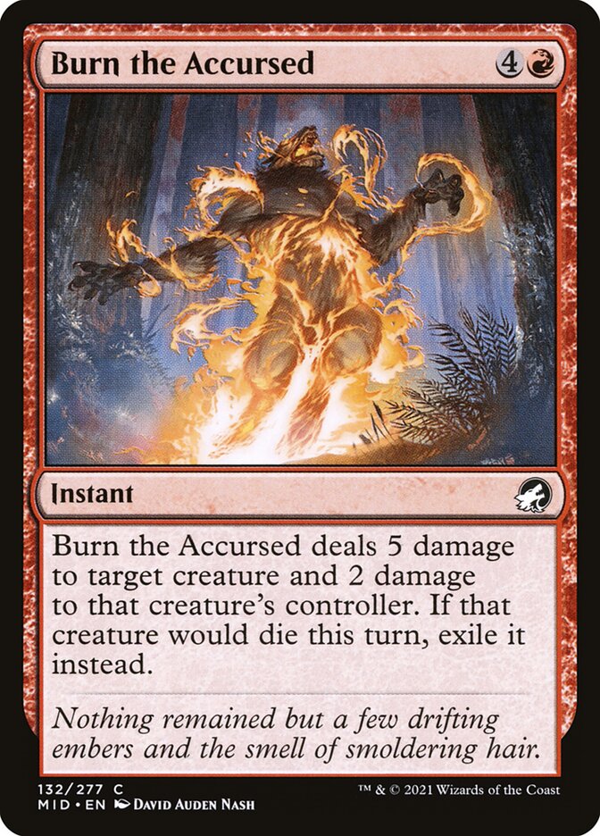 Burn the Accursed front