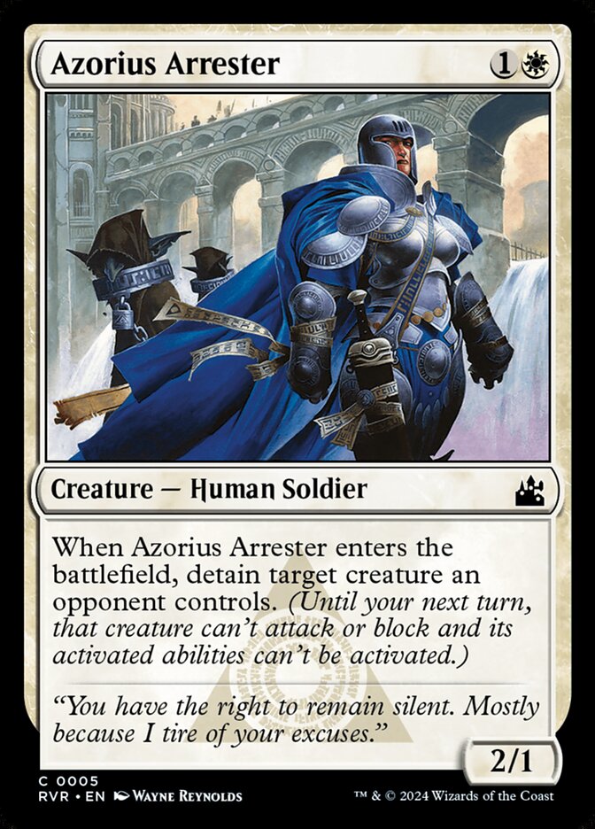 Azorius Arrester front