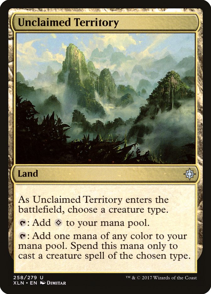 Unclaimed Territory front